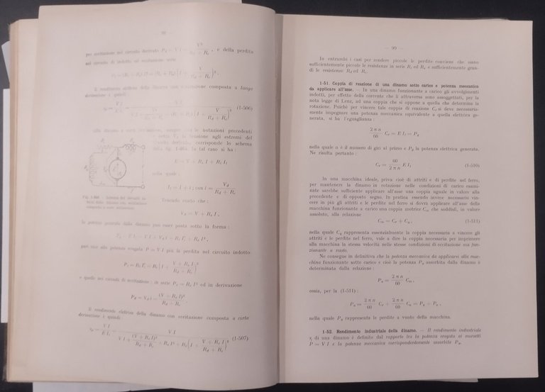 ELETTROTECNICA VOLUME 2 MACCHINE ELETTRICHE di Olivieri Ravelli 1956 CEDAM …