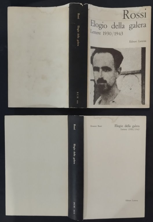 ELOGIO DELLA GALERA LETTERE 1930 1943 di Ernesto Rossi 1968 …