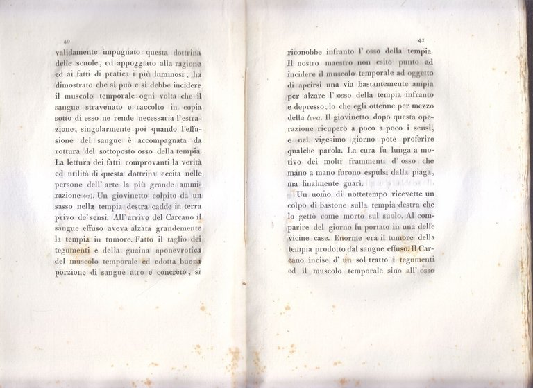 ELOGIO STORICO DI GIAMBATTISTA CARCANO LEONE Antonio Scarpa 1813 Libro …