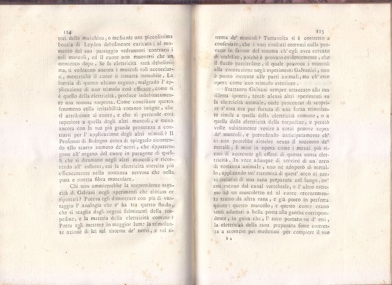 ELOGIO STORICO DI LUIGI GALVANI composto da Alibert 1802 Libro …