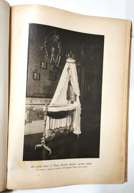 EMANUELE FILIBERTO DI SAVOIA DUCA D'AOSTA 1937 Inaugurazione monumento libro