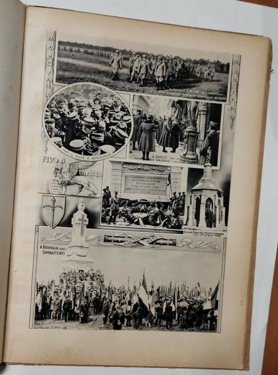 EMANUELE FILIBERTO DI SAVOIA DUCA D'AOSTA 1937 Inaugurazione monumento libro