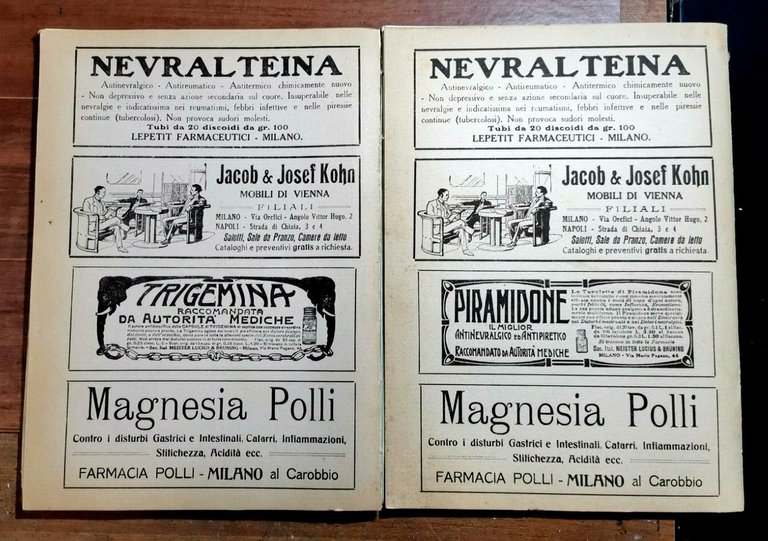 EMPORIUM 1914 10 numeri rivista illustrata d'arte lettera giornale vintage …