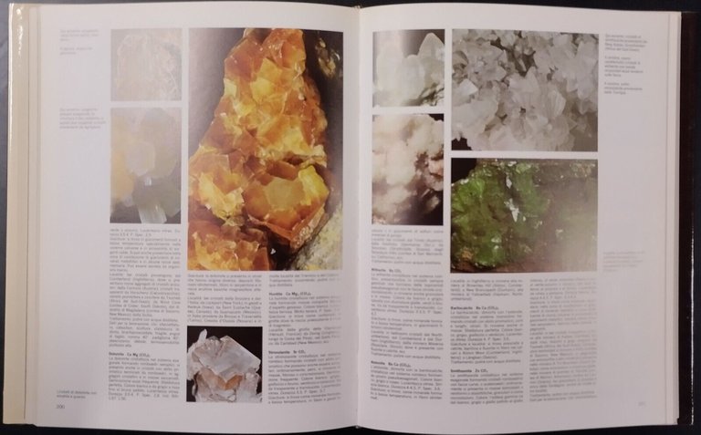 ENCICLOPEDIA DEI MINERALI E DELLE GEMME 1976 De Agostini Libro …