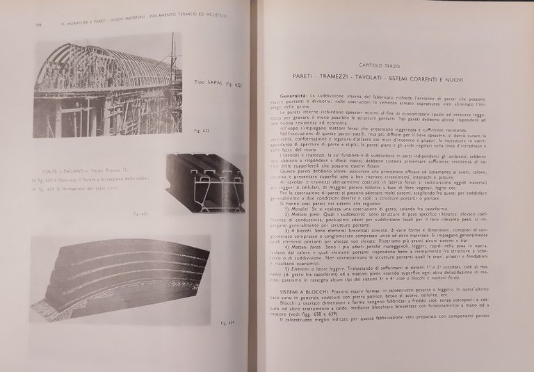 ENCICLOPEDIA DEL COSTRUTTORE EDILE di Giovannni Arosio 1960 Hoepli Libro