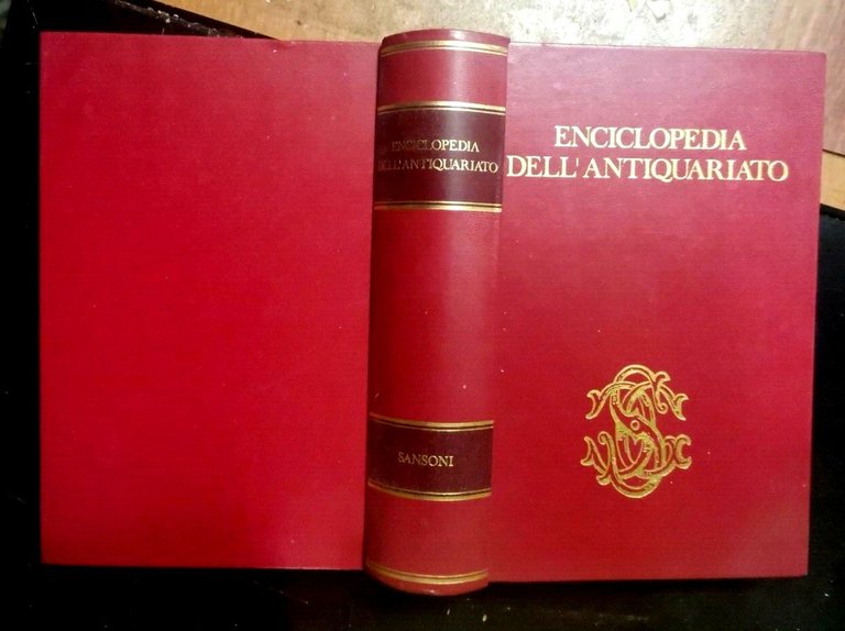 ENCICLOPEDIA DELL’ANTIQUARIATO di Louise e Batterson Boger 19666 Sansoni libro