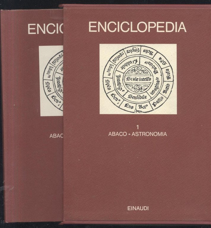 ENCICLOPEDIA EINAUDI volume 1 abaco astronomia 1977 COME NUOVO Libro 