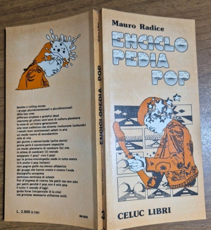 ENCICLOPEDIA POP di Mauro Radice 1976 Celuc libri editore