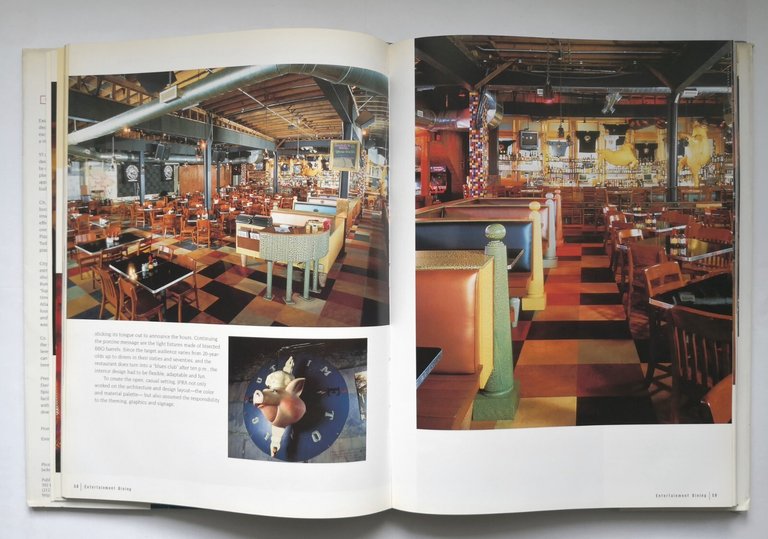ENTERTAINMENT DINING di Martin Pegler 1999 Visual Reference Publications Libro