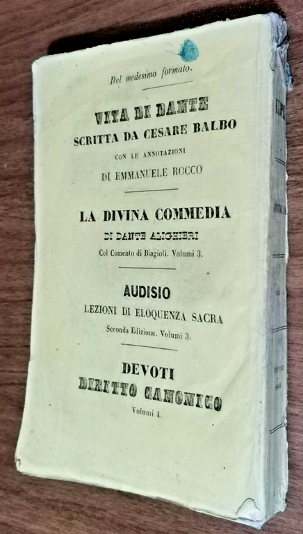 EPISTOLARIO di Giacomo Leopardi 1854 Sarracino 2 volumi libro antico …