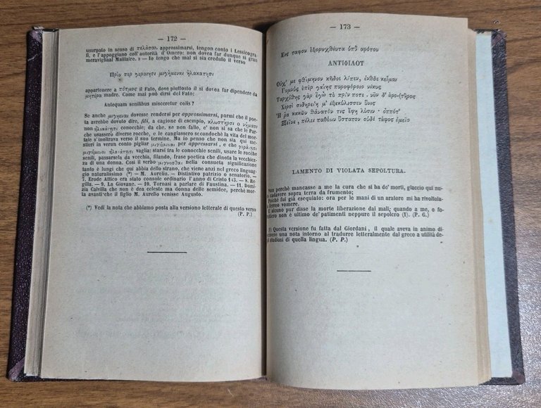 EPISTOLARIO di Giacomo Leopardi 1860 2 volumi completo libro antico …