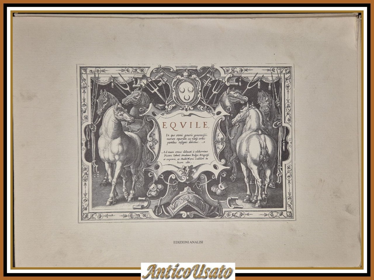 EQUILE LA NOBILTÁ DEL CAVALLO 1989 Reprint Edizioni Analisi 43 …