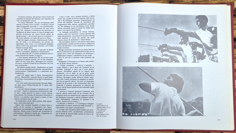 ERAVAMO TUTTI BALILLA di Riccardo Scarpa 1984 Ciarrapico Libro fascismo | Immagine Gallery 4