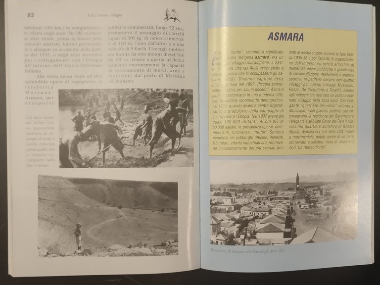 ERITREA ETIOPIA AOI Africa Orientale Italiana Immagini di Storia 1995 …