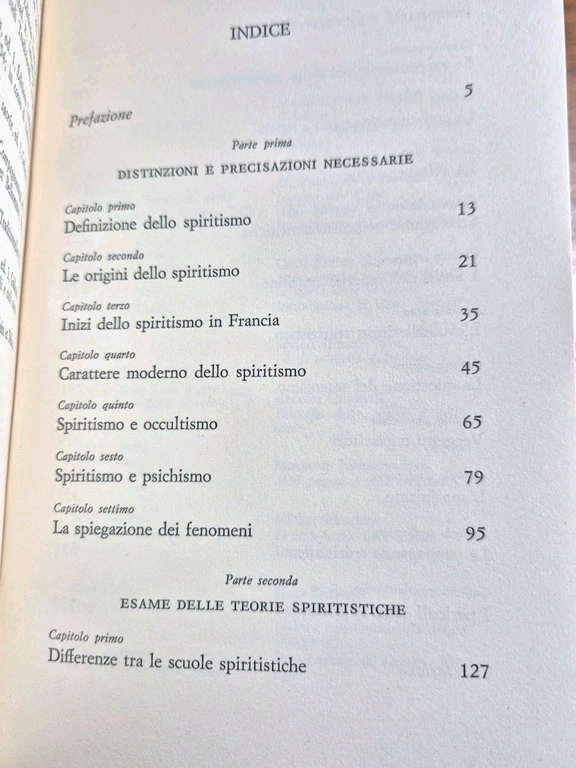 ERRORE DELLO SPIRITISMO di Renè Guenon 1974 Rizzoli Libro esoterismo