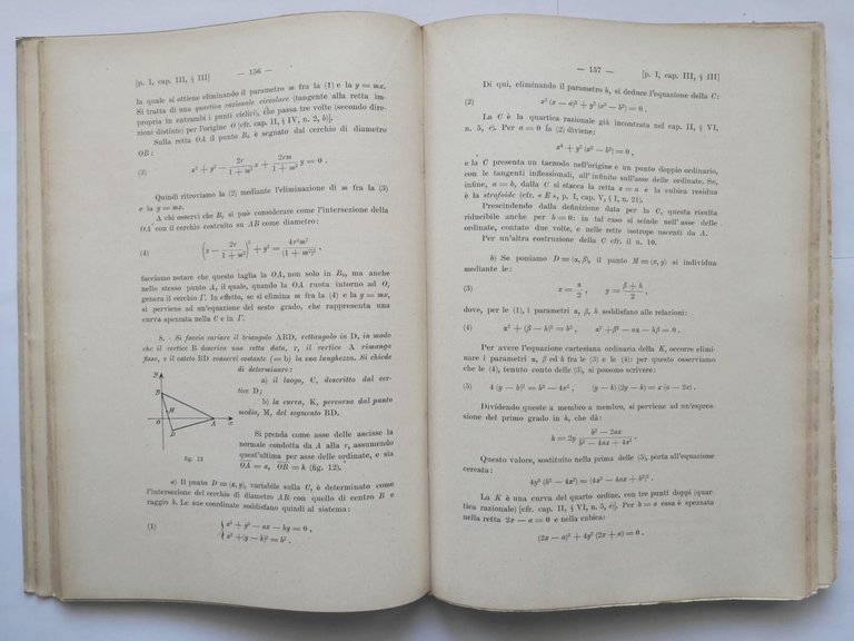 ESERCITAZIONI COMPLEMENTARI DI GEOMETRIA di Luigi Campedelli 1955 CEDAM Libro