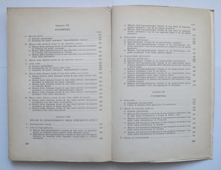 ESERCITAZIONI DI LABORATORIO FISICA Mariano Panitteri volume 2 1963 Paravia …
