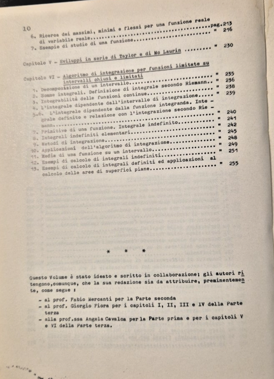 ESERCITAZIONI DI MATEMATICHE Mercanti Fiora Cavalca 1979 libro Studenti Politecn | Immagine Gallery 6