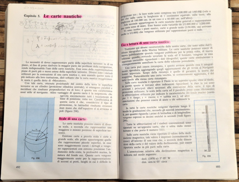 ESERCITAZIONI NAUTICHE di Sassu 1998 Calderini Istituti Tecnici Nautici Libro | Immagine Gallery 10
