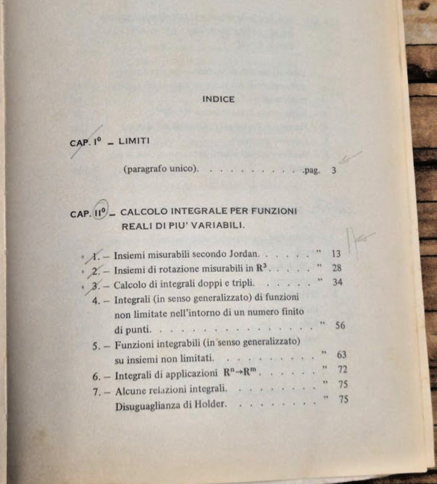 ESERCIZI COMPLEMENTI ANALISI MATEMATICA 2° parte di Campanato 1974 Pisa … | Immagine Gallery 4