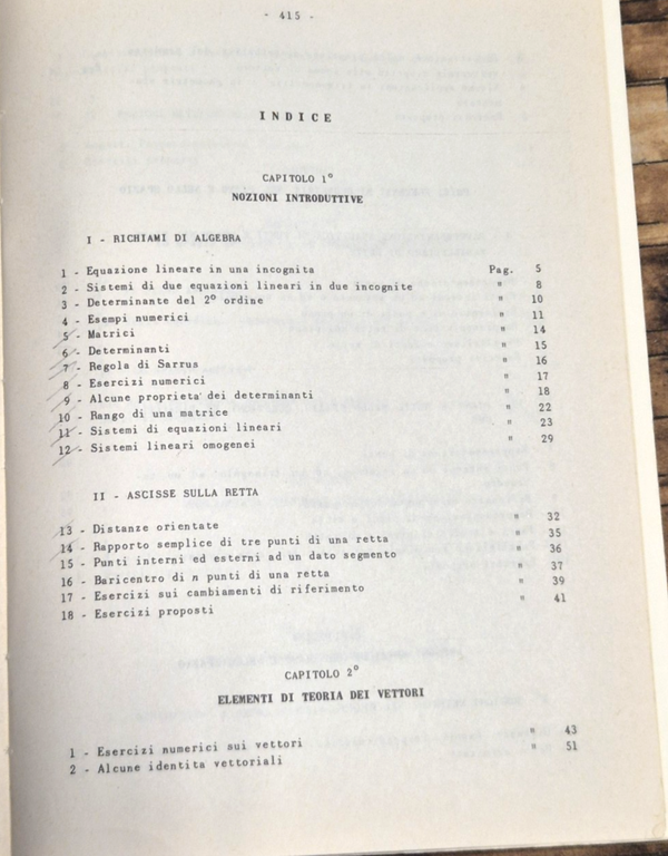 ESERCIZI COMPLEMENTI DI GEOMETRIA di Giuseppe Vaccaro 1984 Virgilio Veschi … | Immagine Gallery 5