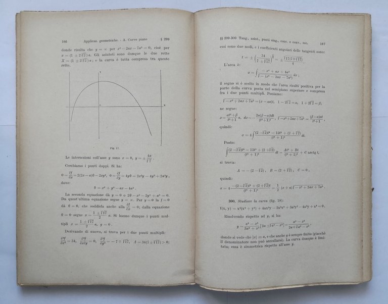 ESERCIZI DI ANALISI INFINITESIMALE di Giulio Vivanti 1935 Lattes Libro …