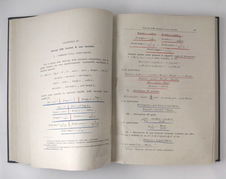 ESERCIZI DI ANALISI MATEMATICA di Picone e Miranda Studium Urbis …