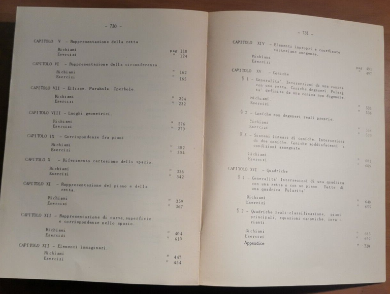 ESERCIZI DI GEOMETRIA parte 2 Analitica Franchetta Morelli 1980 Liguori …