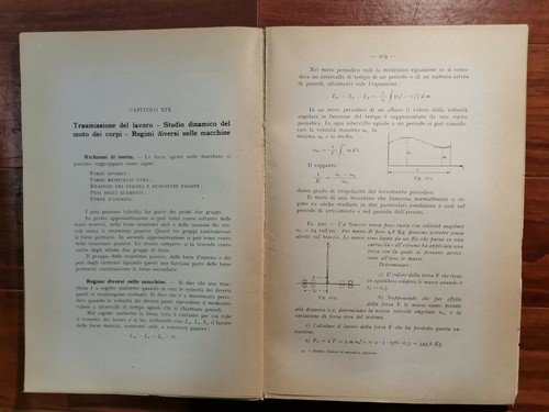 ESERCIZI DI MECCANICA APPLICATA Vittorugo Foschi 1946 edizioni italiane Libro
