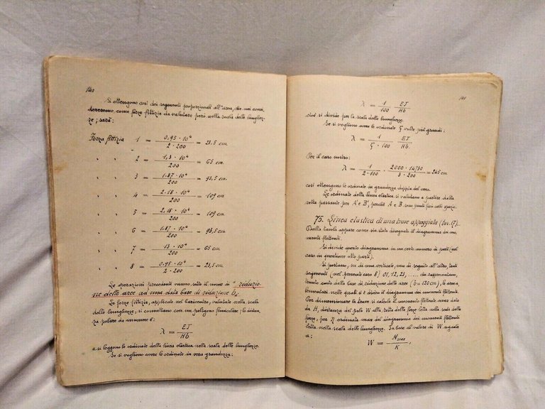 ESERCIZI DI SCIENZA DELLE COSTRUZIONI di Enrico Bolech 1943 libro …