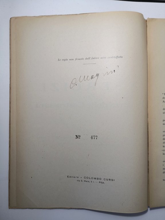 ESERCIZI DI SCIENZA DELLE COSTRUZIONI Volume 1 Otello Magini 1948 …