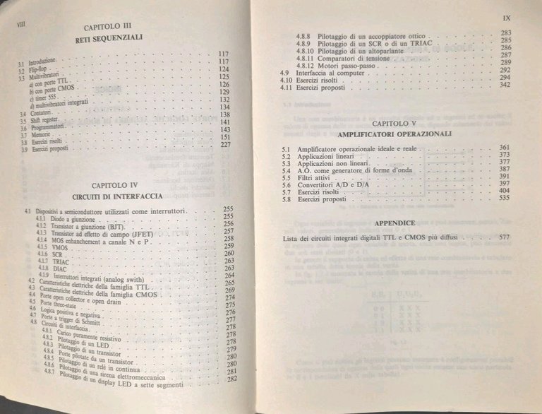 ESERCIZI E APPLICAZIONI DI ELETTRONICA INTEGRATA di Panella Spalierno 1988 …