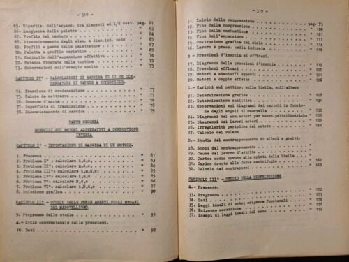 ESERCIZI SULLE MACCHINE TERMICHE di Antonio Capetti 1952 Libreria Tecnica …