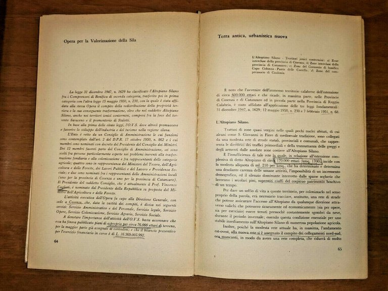 ESPERIENZE URBANISTICHE IN ITALIA 1952 Istituto Nazionale LIBRO architettura