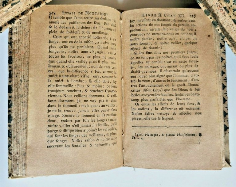 ESSAIS de Montaigne tomo 5 1779 Jean Samuel Cailler libro …