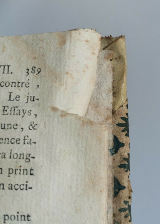 ESSAIS de Montaigne tomo 5 1779 Jean Samuel Cailler libro …