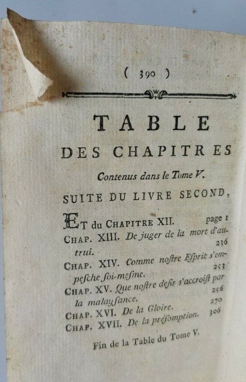 ESSAIS de Montaigne tomo 5 1779 Jean Samuel Cailler libro …