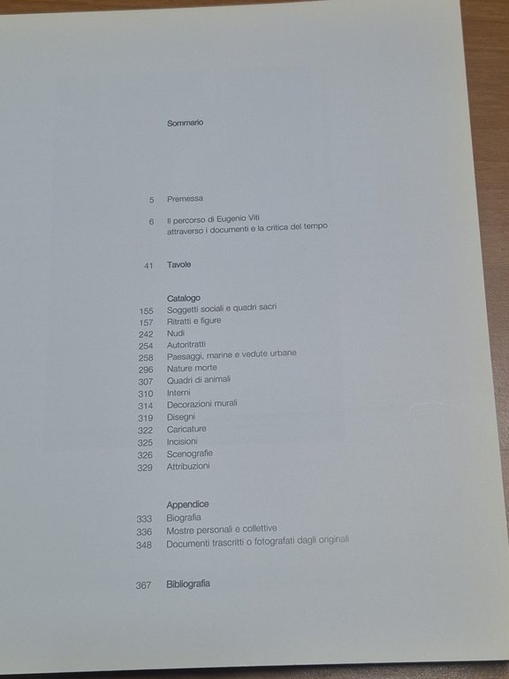 EUGENIO VITI 1881 1952 di Mariantonietta Picone Petrusa 2007 Paparo …