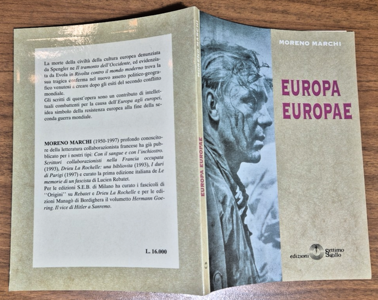 EUROPA EUROPAE di Moreno Marchi 1997 Edizioni Settimo Sigillo Libro | Immagine Gallery 3