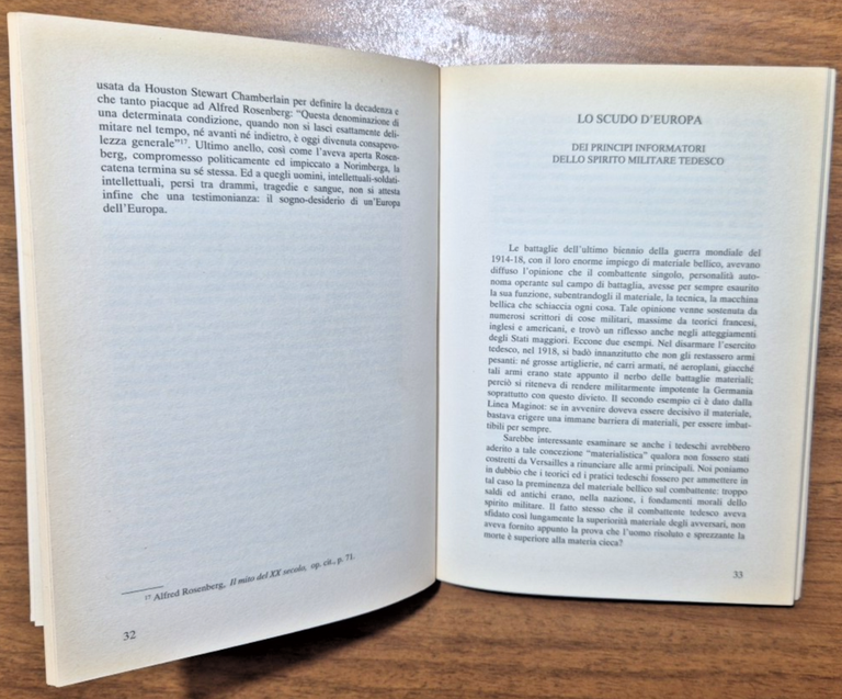 EUROPA EUROPAE di Moreno Marchi 1997 Edizioni Settimo Sigillo Libro | Immagine Gallery 4