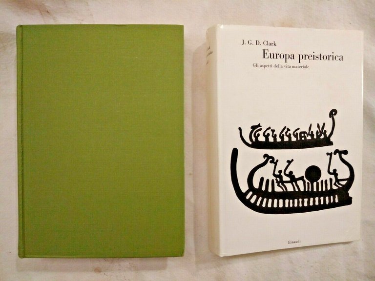 EUROPA PREISTORICA di J G D Clark 1969 Einaudi Biblioteca …