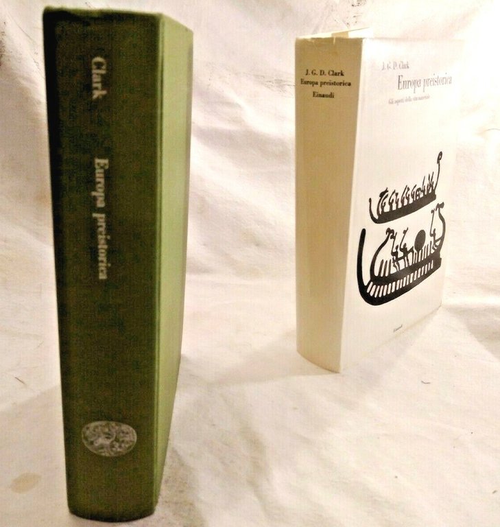 EUROPA PREISTORICA di J G D Clark 1969 Einaudi Biblioteca …
