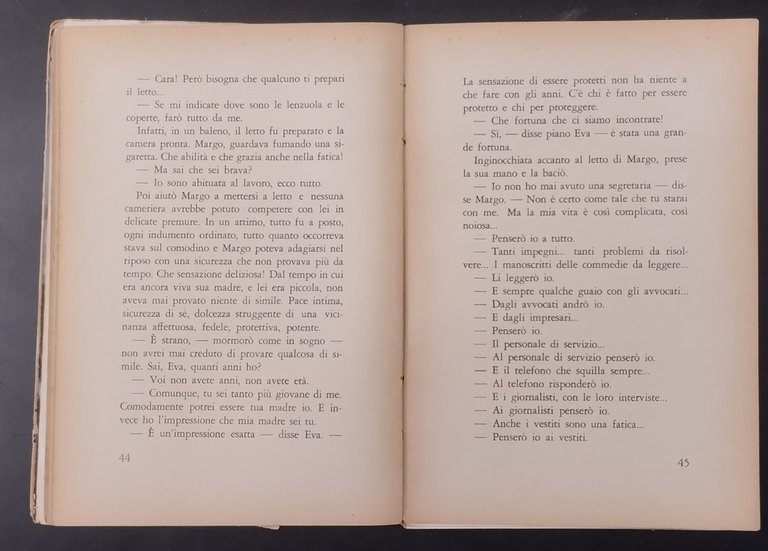 EVA CONTRO EVA di Carola Prosperi 1951 SAS Libro tratto …