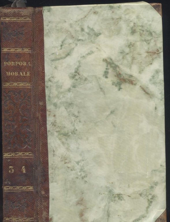 EXAMEN CONFESSARIORUM SEU COMPENDIUM THEOLOGIAE MORALIS 4 libri di Porpora …