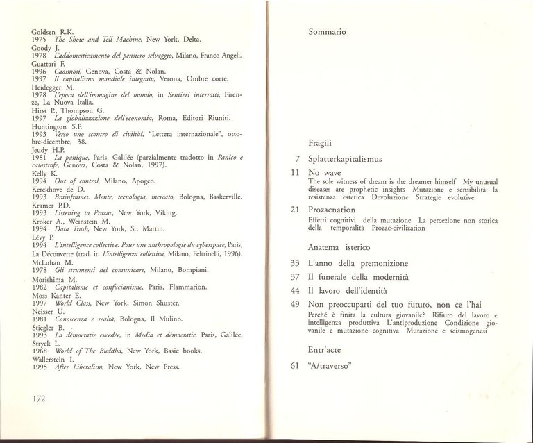 EXIT IL NOSTRO CONTRIBUTO ALL'ESTINZIONE DELLA CIVILTÀ di Franco Berardi …