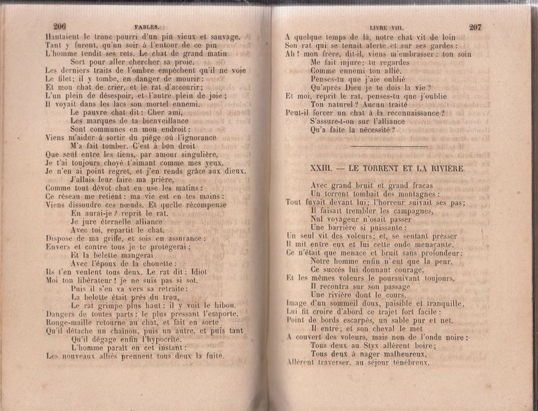 FABLES DE LA FONTAINE precedes de la vie d'Esope 1870 …