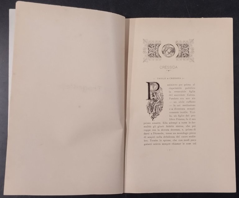 FANCIULLE E DONNE DI SHAKESPEARE A Lo Re 1899 Cerignola …