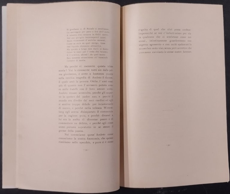 FANCIULLE E DONNE DI SHAKESPEARE A Lo Re 1899 Cerignola …