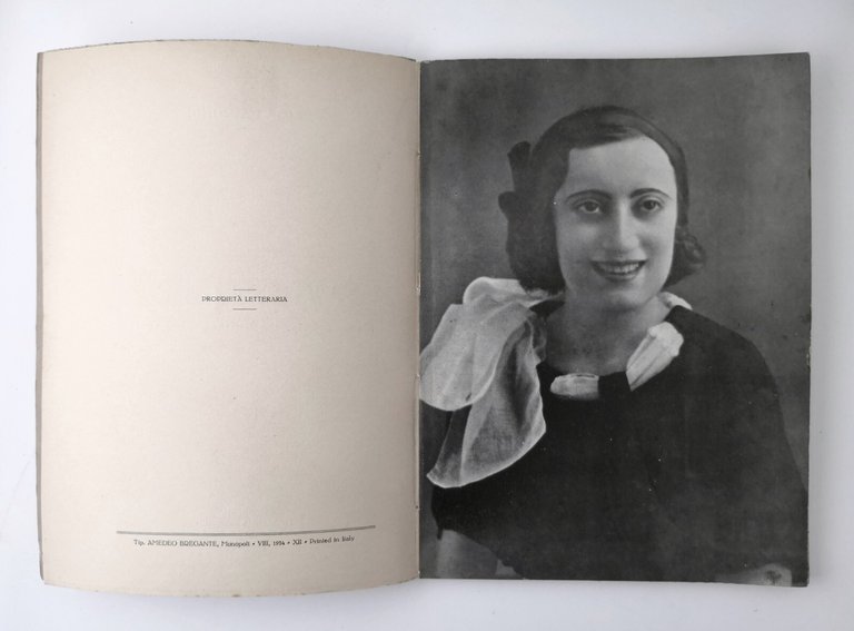 FANTASMAGORIE liriche di Elsa Raimondi 1934 Bregante Monopoli libro autografato