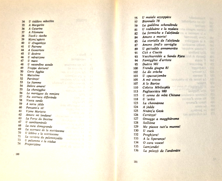 FASCIDDE poesie in dialetto barese di Vito De Fano 1982 …